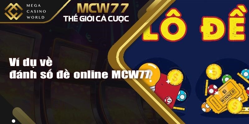 Ví dụ về đánh số đề online MCW77